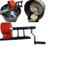 Медогонка 2-х рамочная из нержавеющей стали, Малютка: привод ручной - конический (РК), клапан пластик 644Ф (Феролайф Белоруссия)